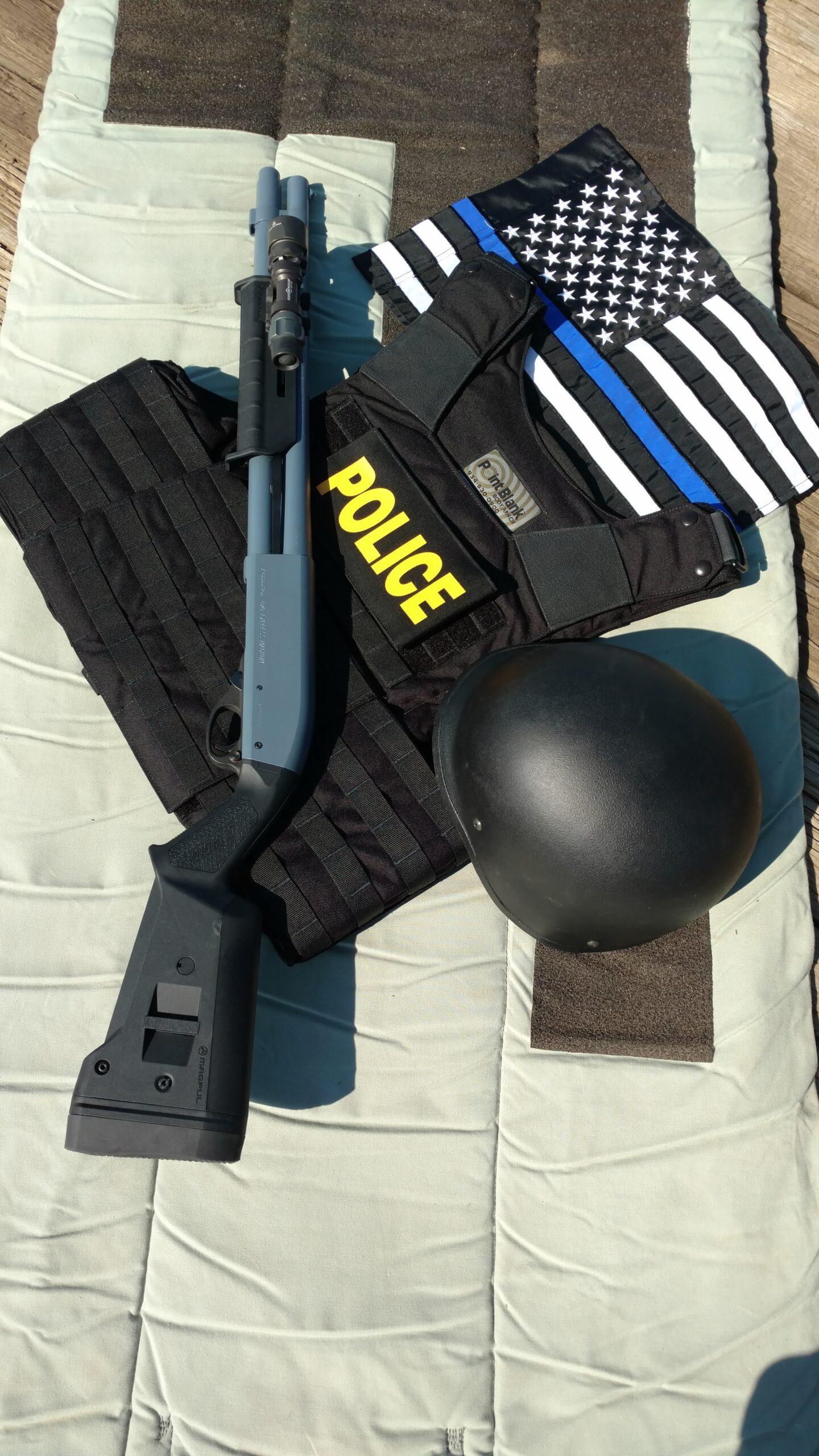 Updated Remington 870 police duty build