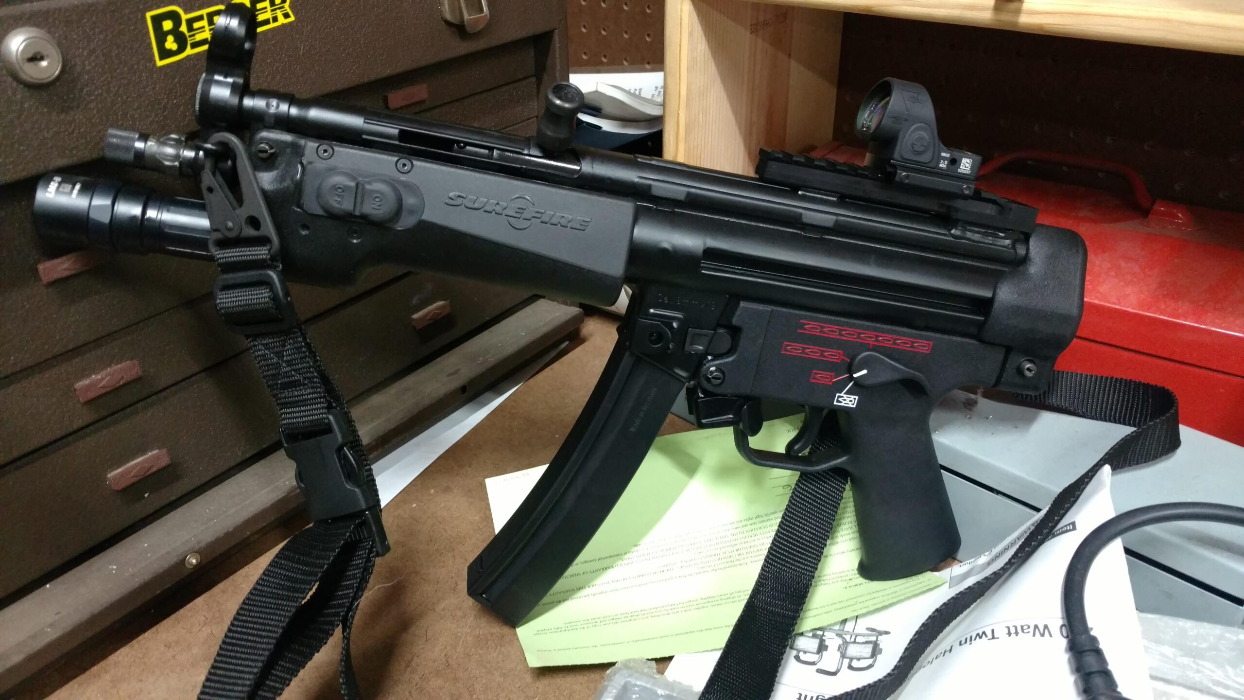 Upgraded MP5 build